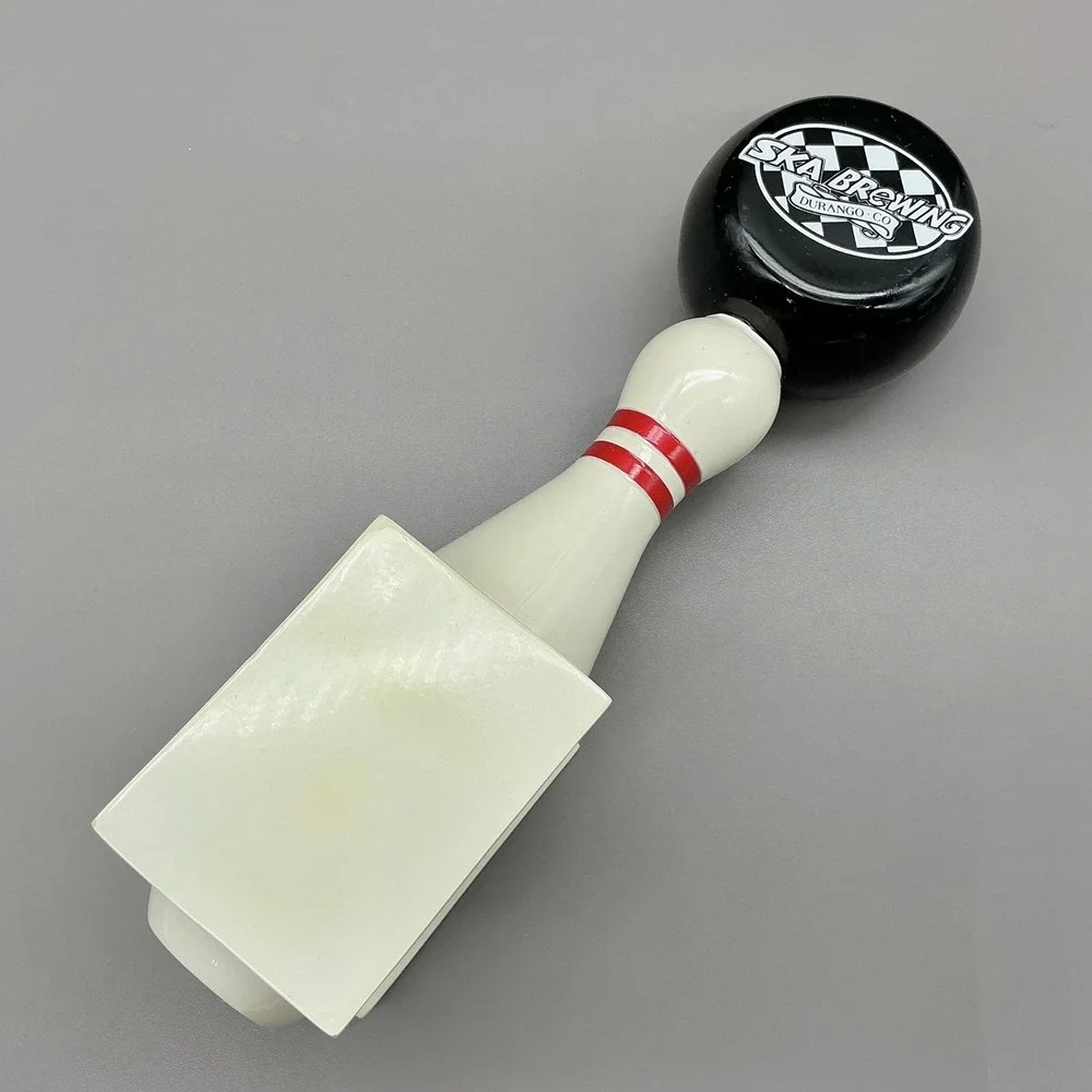 Ska Brewing Bowling Pin Tap‎ Handle Mod Project Durango CO Bar Beer Logo Draft
